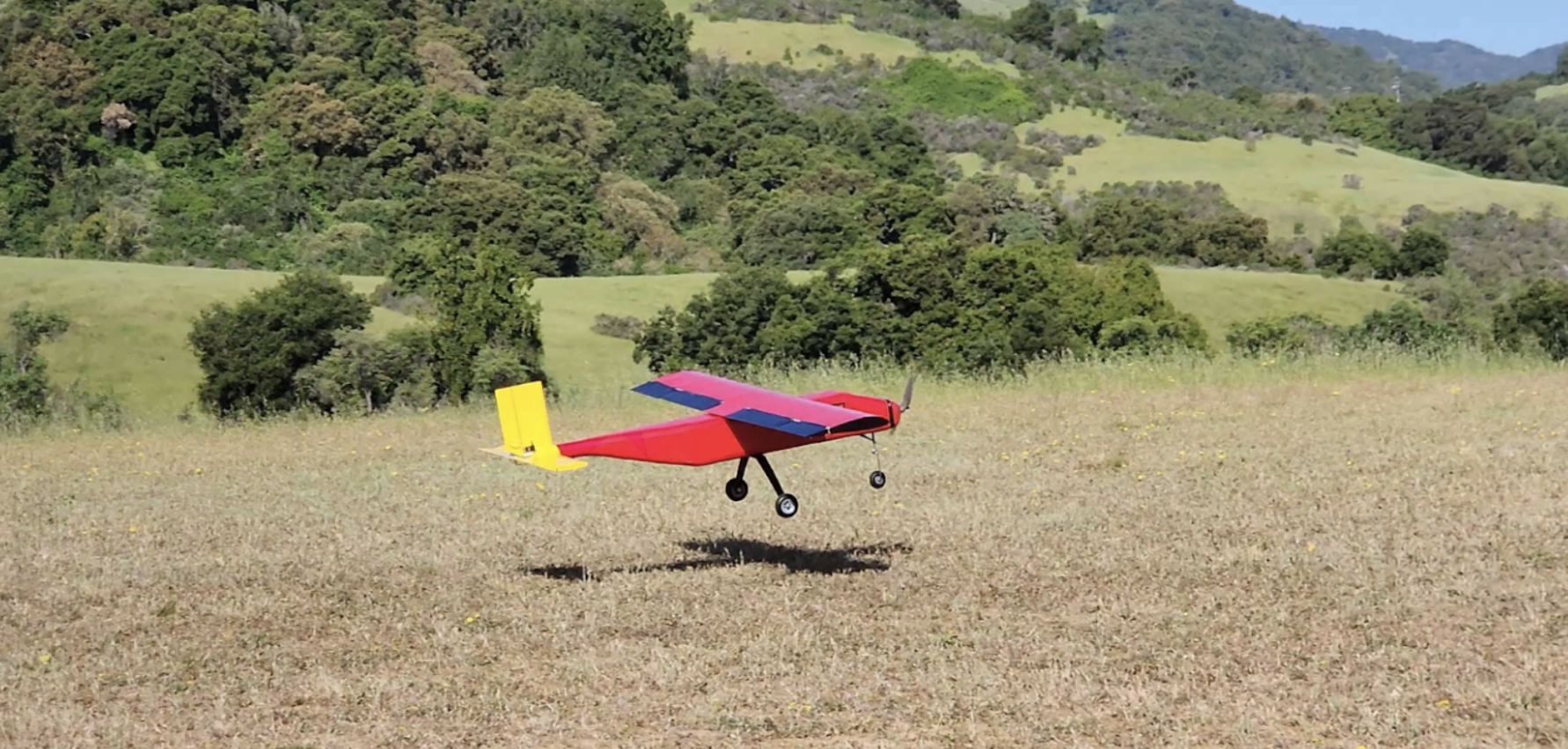 Airplane landing